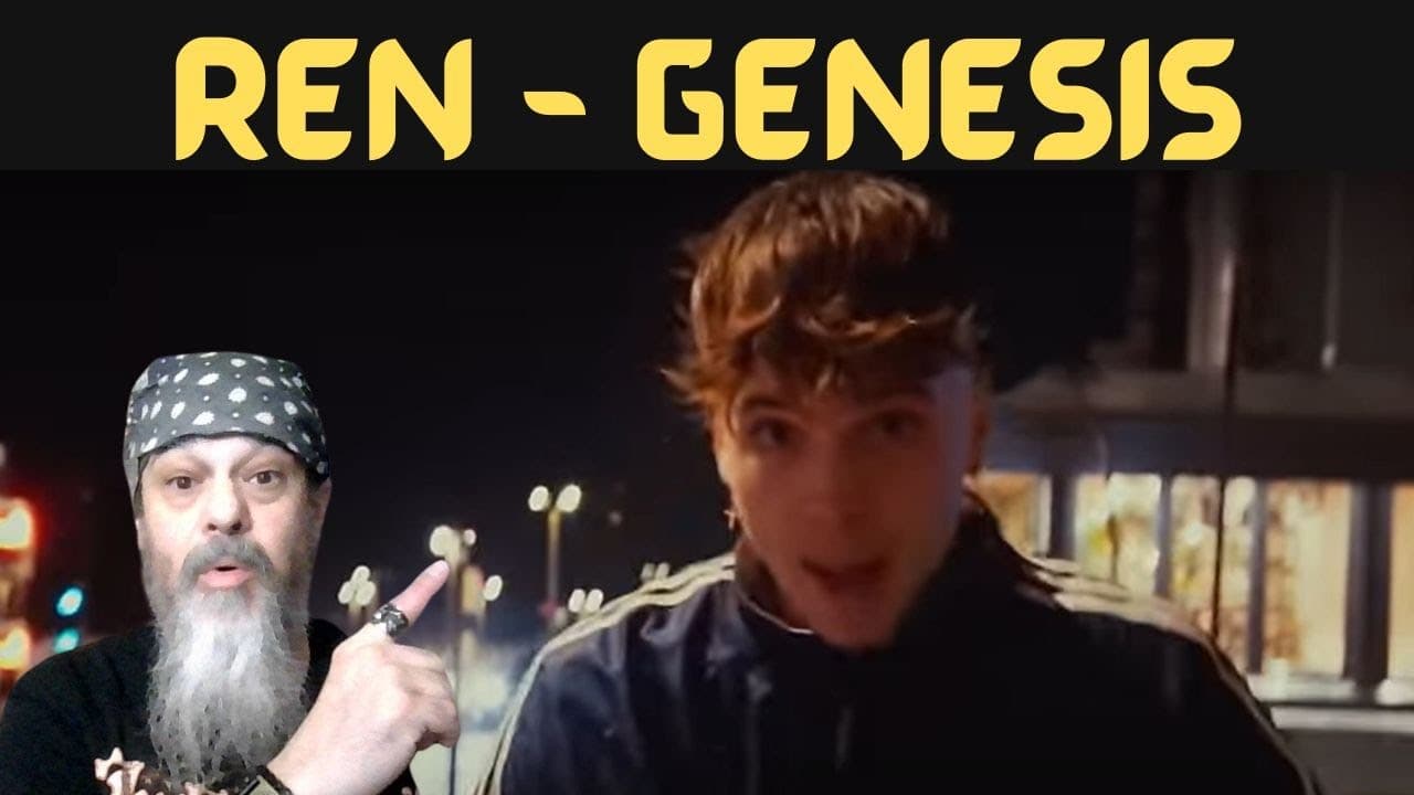 HE IS A MASTER - REN DOES IT AGAIN! Metal Dude * Musician (REACTION) -Ren - "Genesis"