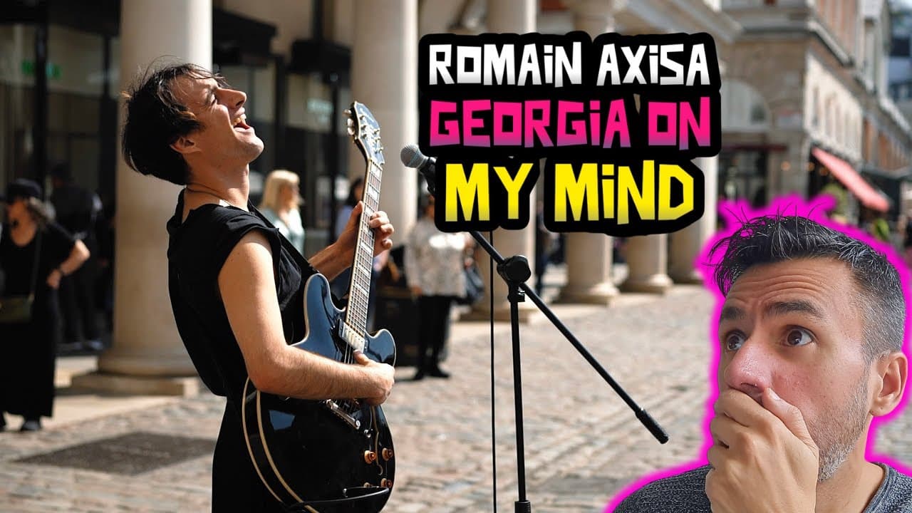 Romain Axisa - Georgia On My Mind (Ray Charles cover) REACTION - First Time Hearing It