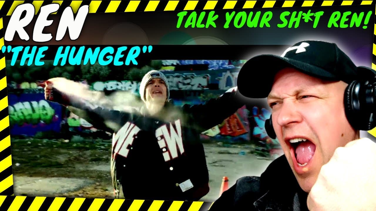 My Boy REN Can Rap RAP!!! " The Hunger " [ Reaction ]