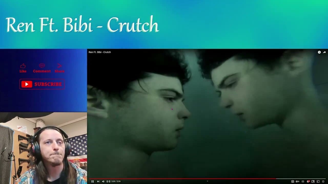 Ren Ft  Bibi -Crutch -- LOVE SO MUCH💖💖💖💖💖 (REACTION)
