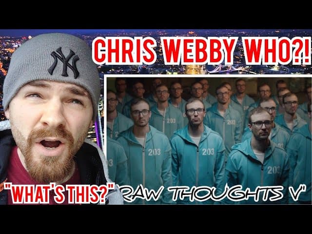 Chris Webby - Raw Thoughts V (Official Video) [BRITISH GUY REACTION]