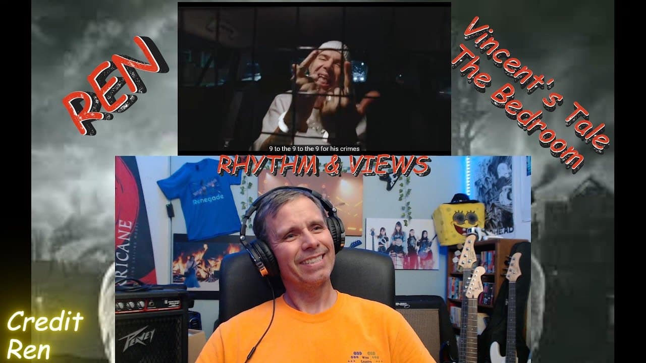 Ren's 📜 Vincent's Tale The Bedroom 🔥 First Reaction #VincentsTale #TheBedroom #RenMakesMusic