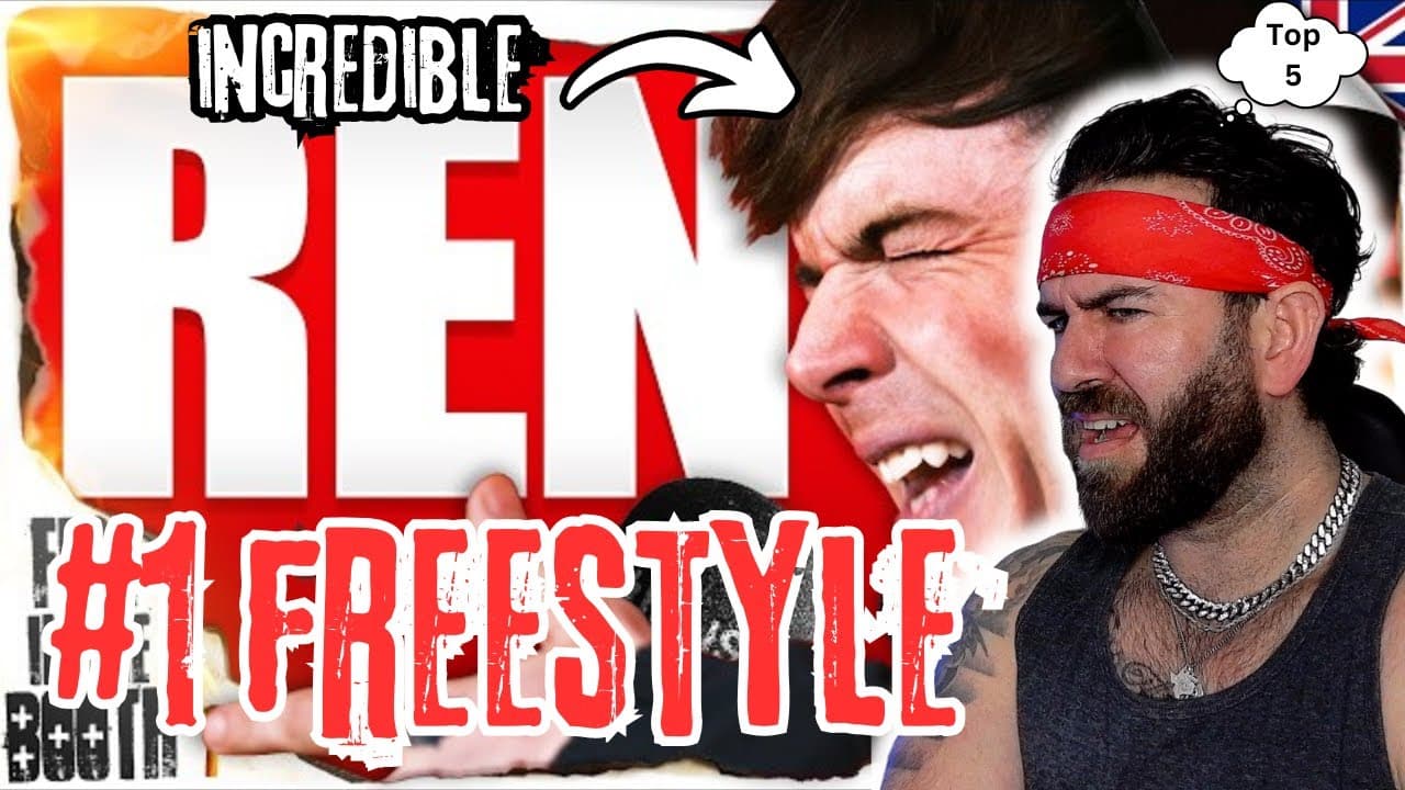 100% HIS BEST!!! | Ren - Fire In The Booth (First REACTION) @charliesloth