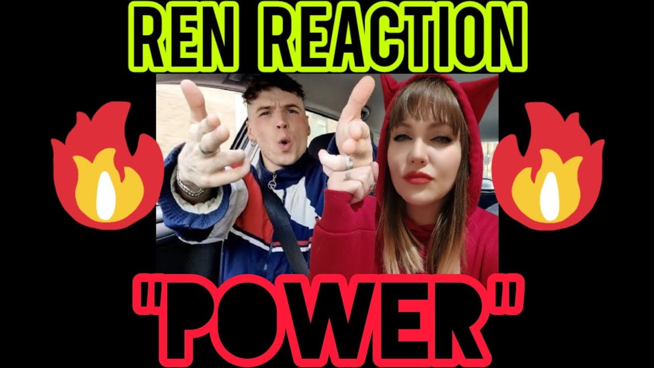 REN REACTION "POWER" 🎃@RenMakesMusic #reaction #fyp #fypシ゚viral #fy #renmakesmusic #music #today