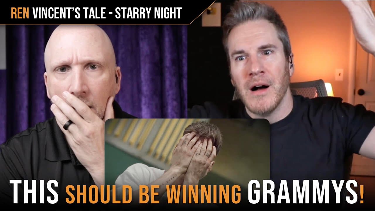 Vocal Coach & Songwriter React to Ren's BRILLIANT 'Vincent's Tale - Starry Night' Performance!