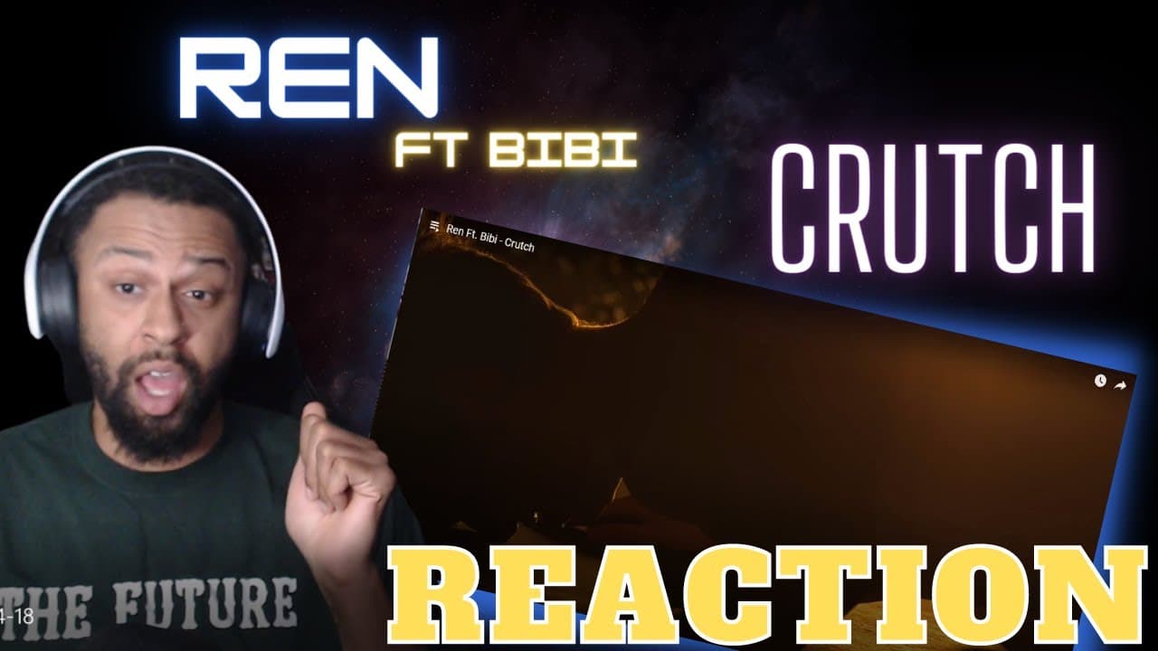 THIS IS ART! Ren Ft. Bibi - Crutch - REACTION