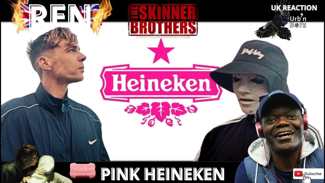 🇬🇧 😊 MY FAVOURITE TRACK!  Urb'n Barz reacts to REN x The Skinner Brothers – Pink Heineken 🇬🇧