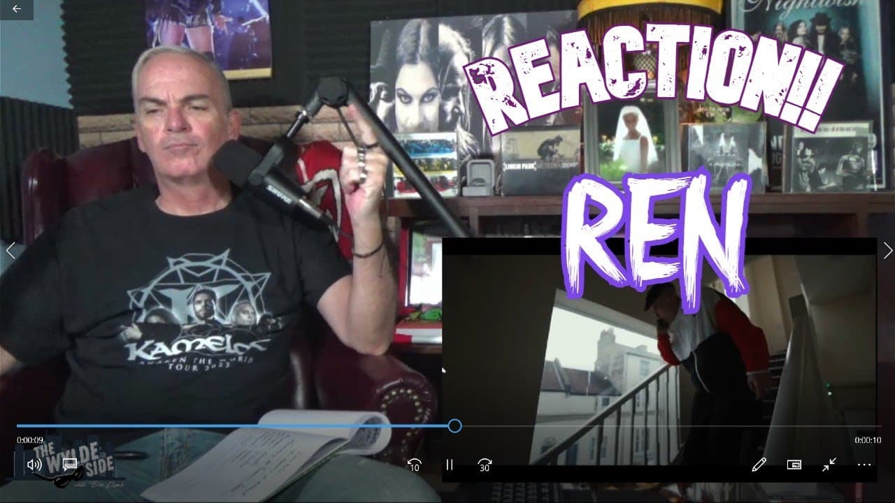 [REACTION!] Old Rock Radio DJ REACTS to REN ft. "MURD3R3R"