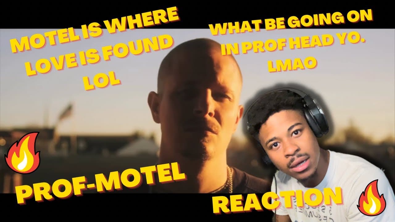 PROF IS JUST WILD🤣😭PROF-MOTEL (REACTION) 🤯