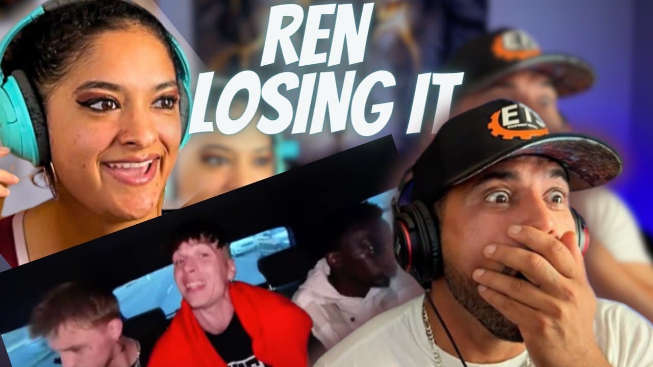 Ren LOSING IT "Reaction" Bri lost it