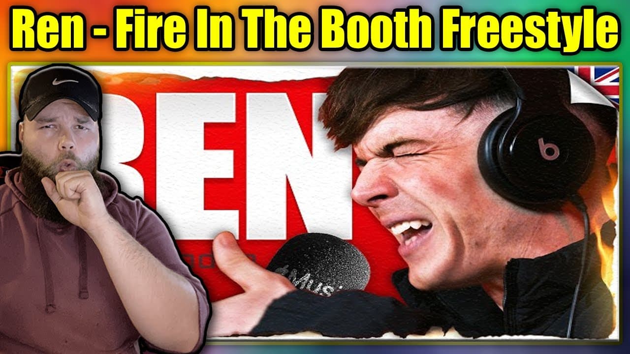 FIRST LISTEN TO: Ren - Fire In The Booth Freestyle {REACTION}