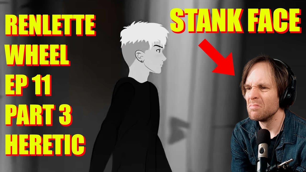 Ren - Heretic (Official Visualizer) REACTION | Renlette Wheel Ep 11 PART 3