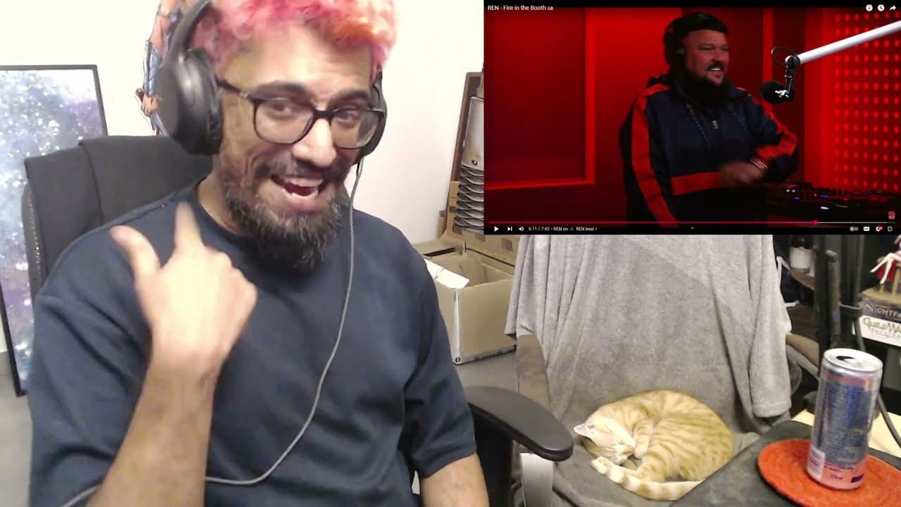 Just A Regular Dude Reacting: Fire In The Booth - @RenMakesMusic