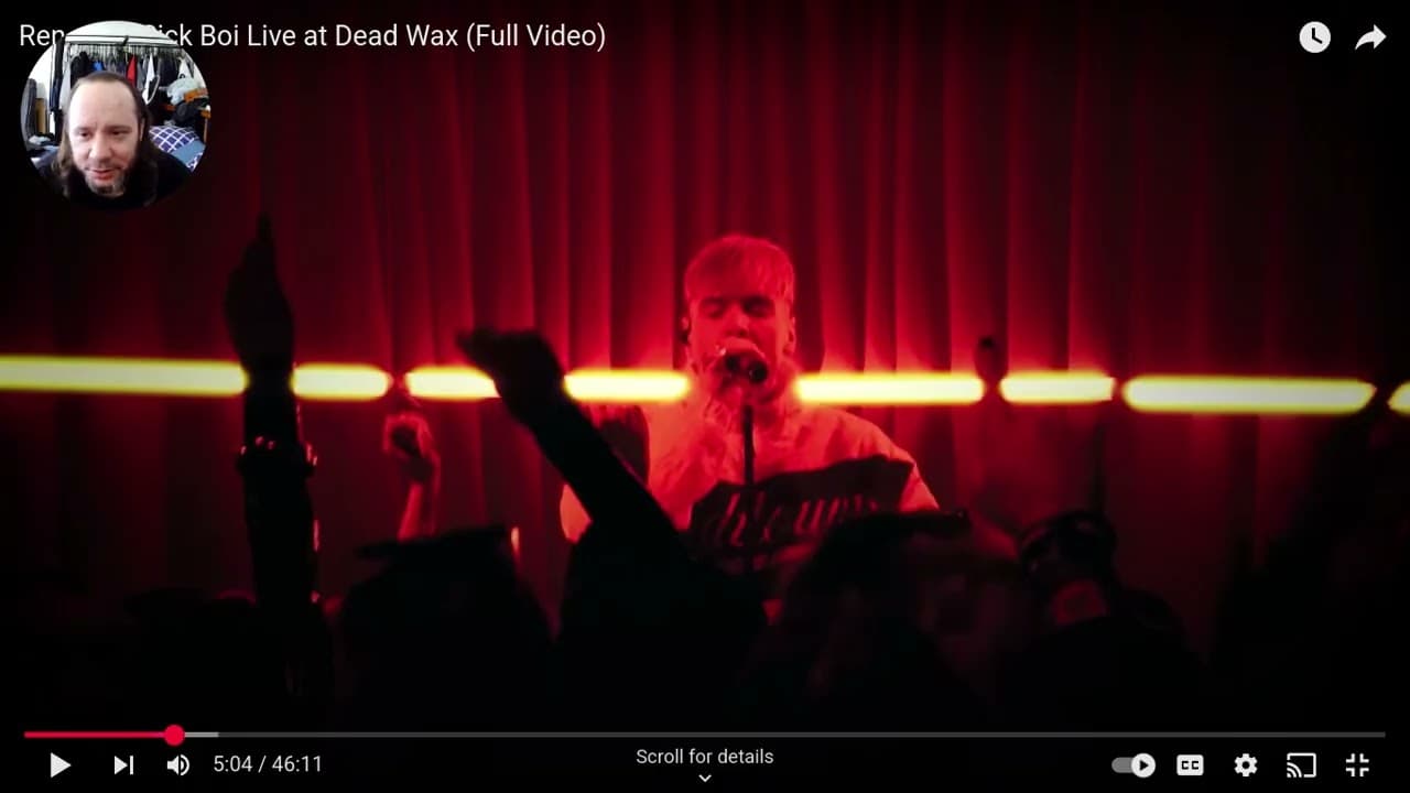 Ren Live at DeadWax reaction 2nd try