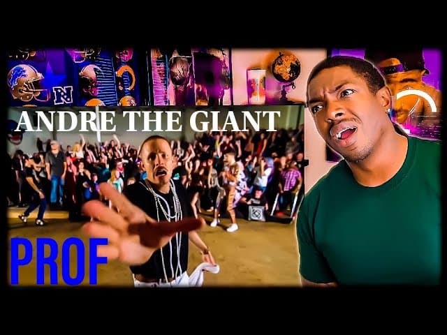 One of the smoothest!! Prof- "Andre The Giant" *REACTION*