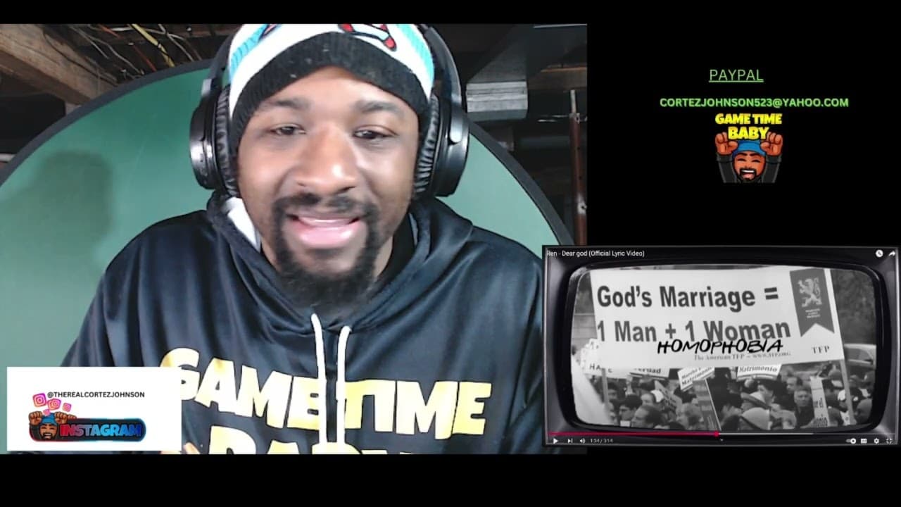 REN GAVE HIS LETTER TO THE MAN UPSTAIRS!!! DEAR GOD REACTION