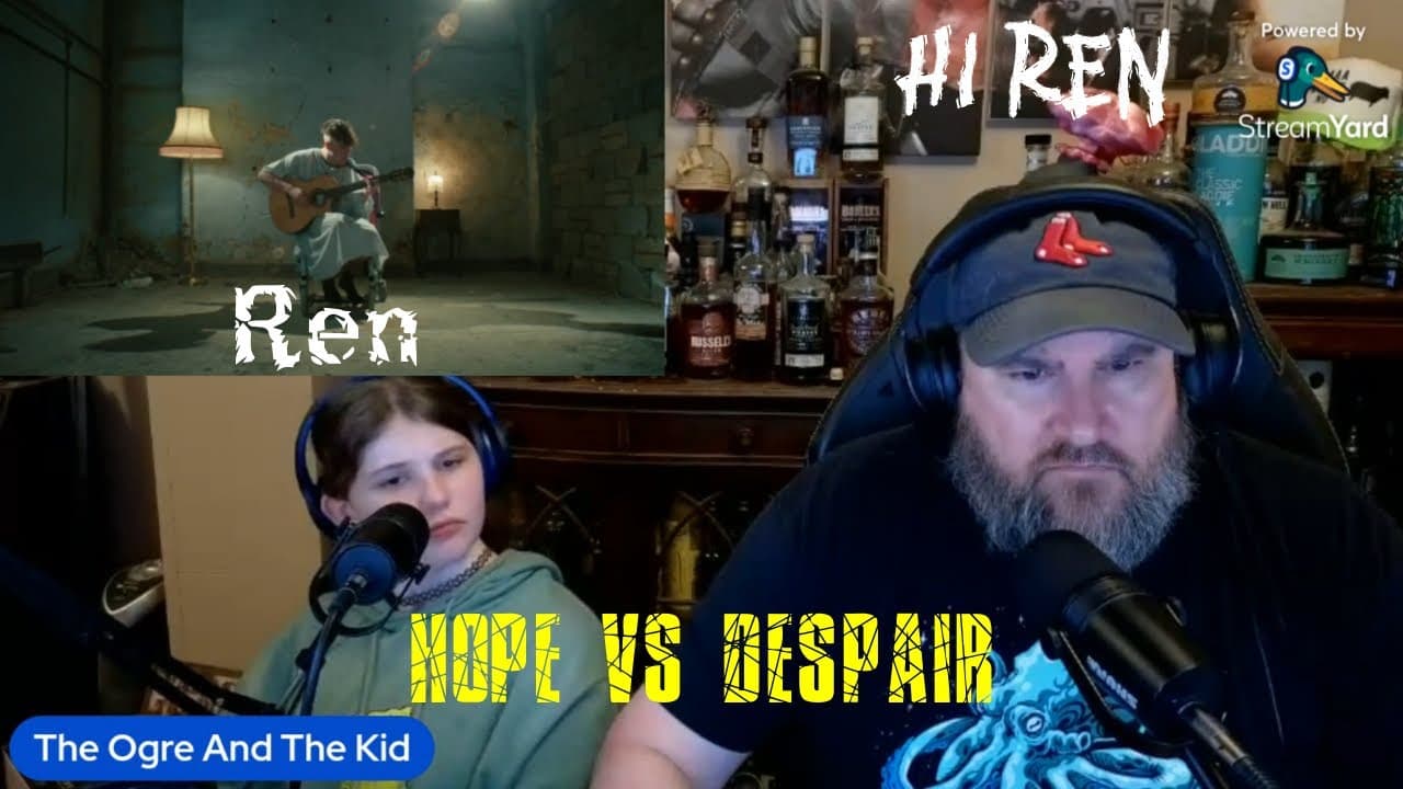 The Ogre And The Kid Take On A Tough One!  We React to Ren's Hi Ren #HiRen #Ren #FirstTimeReaction