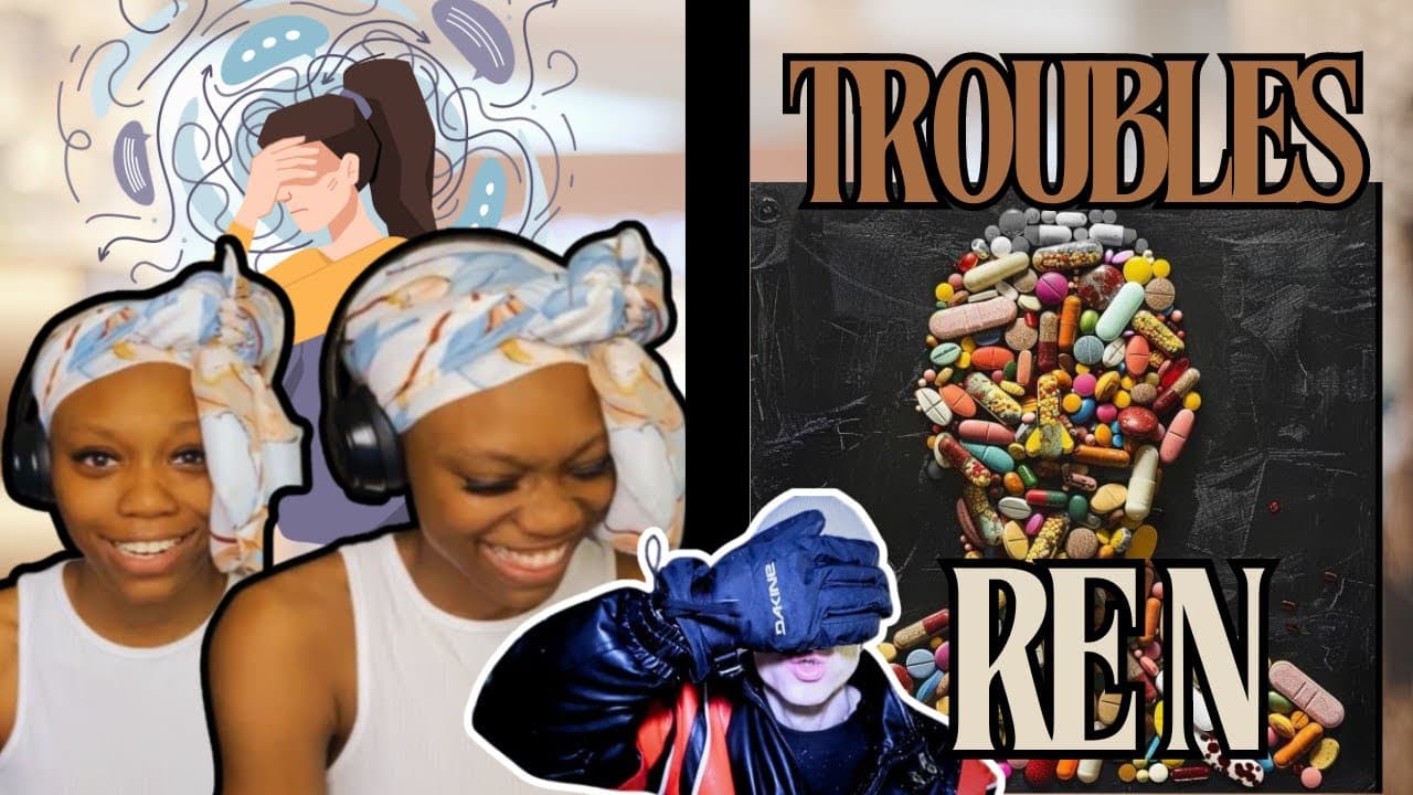 *BEAUTIFUL*  -TROUBLES (ACOUSTIC)- REN (OFFICIAL MUSIC VIDEO) -TIYAHLOGIC REACTS