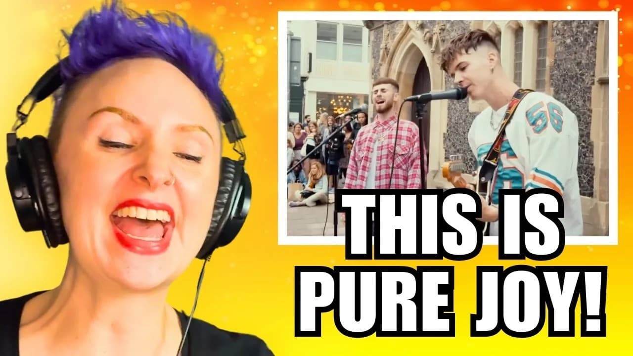 The Luckiest Crowd Ever Witnessed This | Ren & Sam Tompkins Busking Reaction