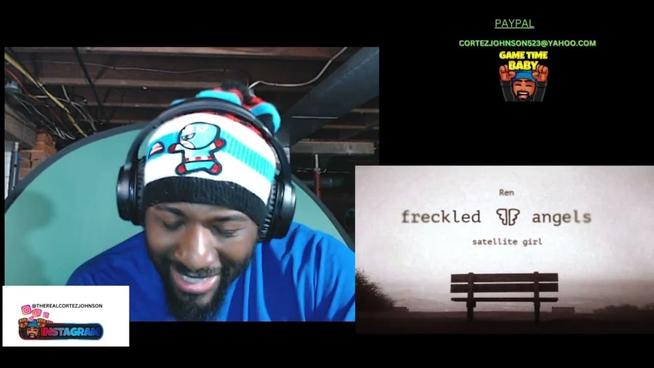 REN SAID TO THE MOON AND BACK!!! STAETLLITE GIRL REACTION