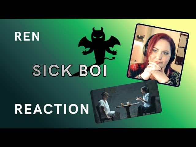 THIS WAS NOT HUMAN. Sick Boi - Ren - REACTION