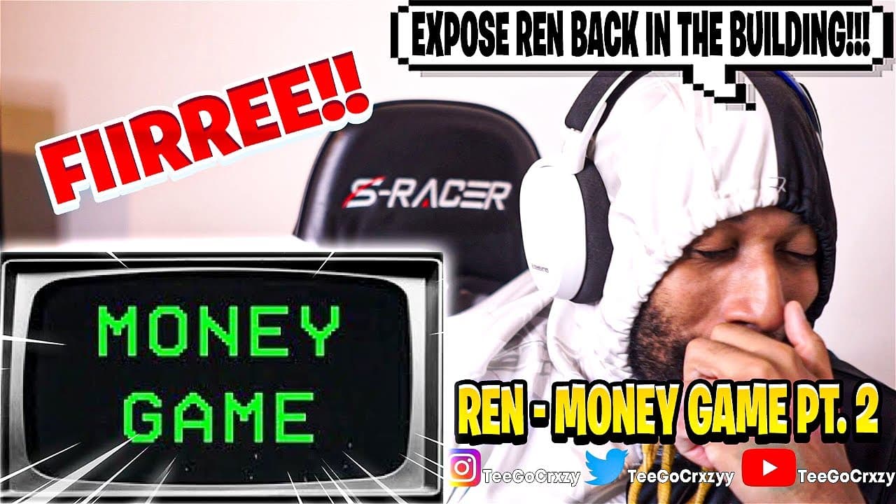 UK WHAT UP🇬🇧!!! HE'S WELL AWARE!!! Ren - Money Game Part 2 (Official Lyric Video) (REACTION)