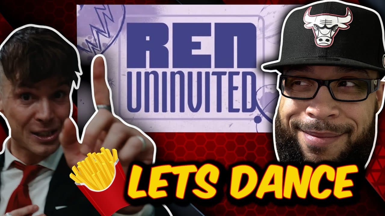 🍟SUPER SIZED🍟 Videographer REACTS to Ren "Uninvited Lyric Video" - Lets Dance Since We All Know It!