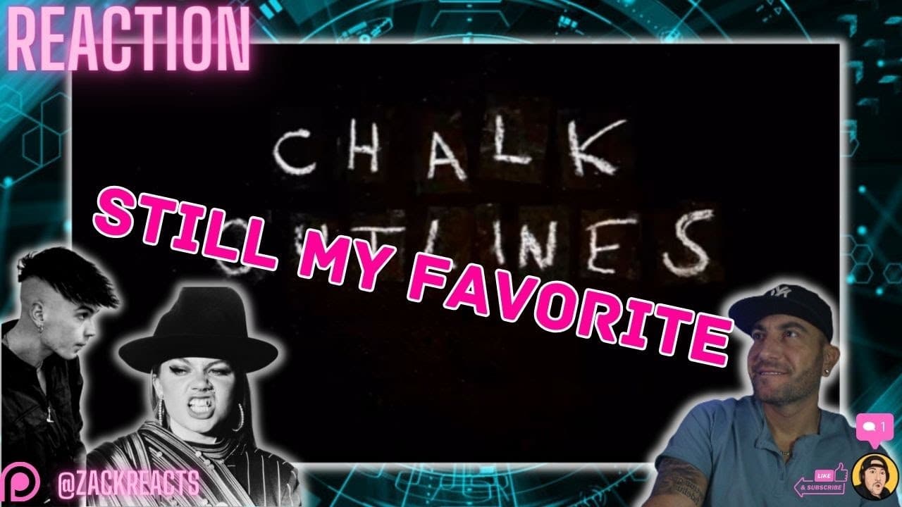 Still My Favorite | Ren X Chinchilla - Chalk Outlines (Official Lyrics Video) - REACTION