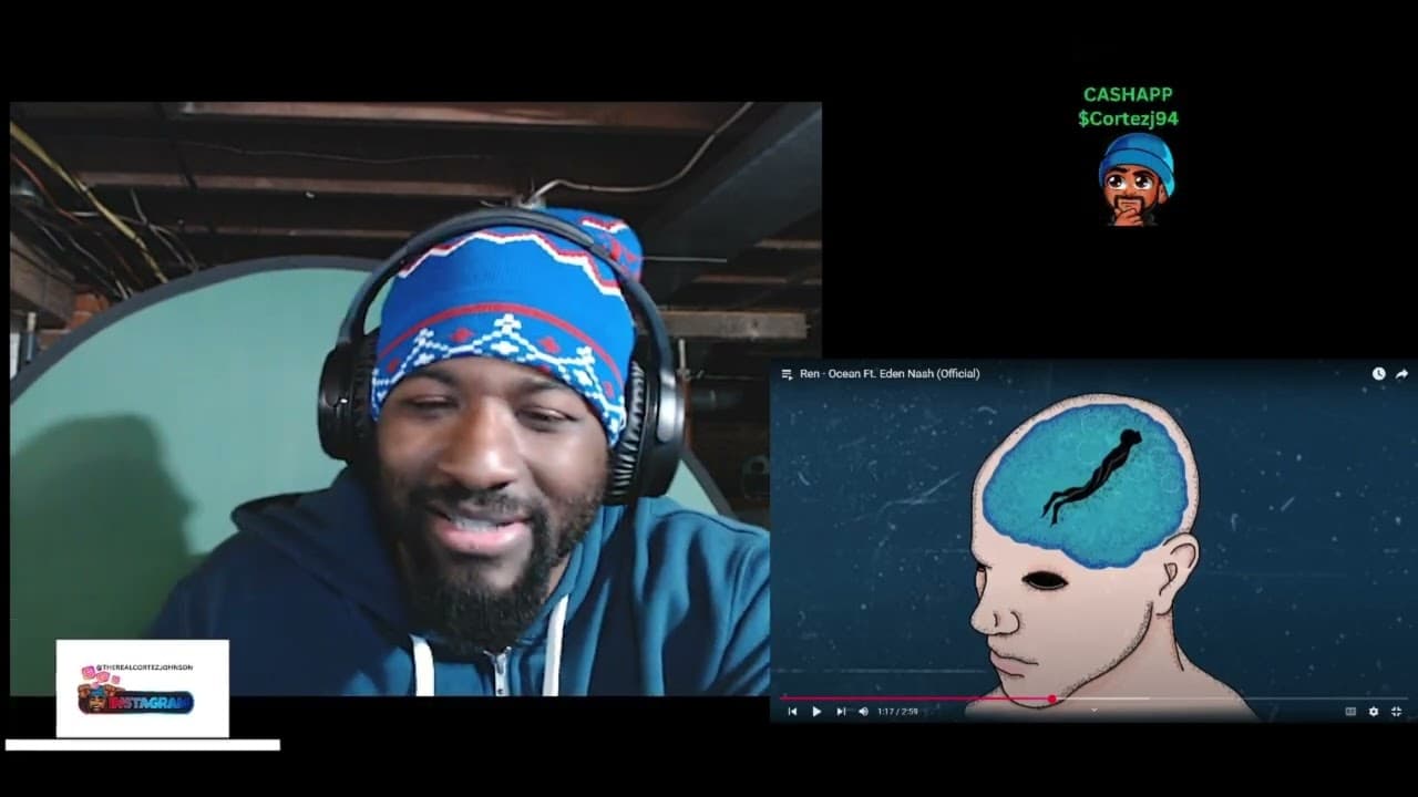 REN SAID TRY NOT TO GET LOST IN YOUR OWN THOUGHTS!!! OCEAN FT. EDEN NASH REACTION