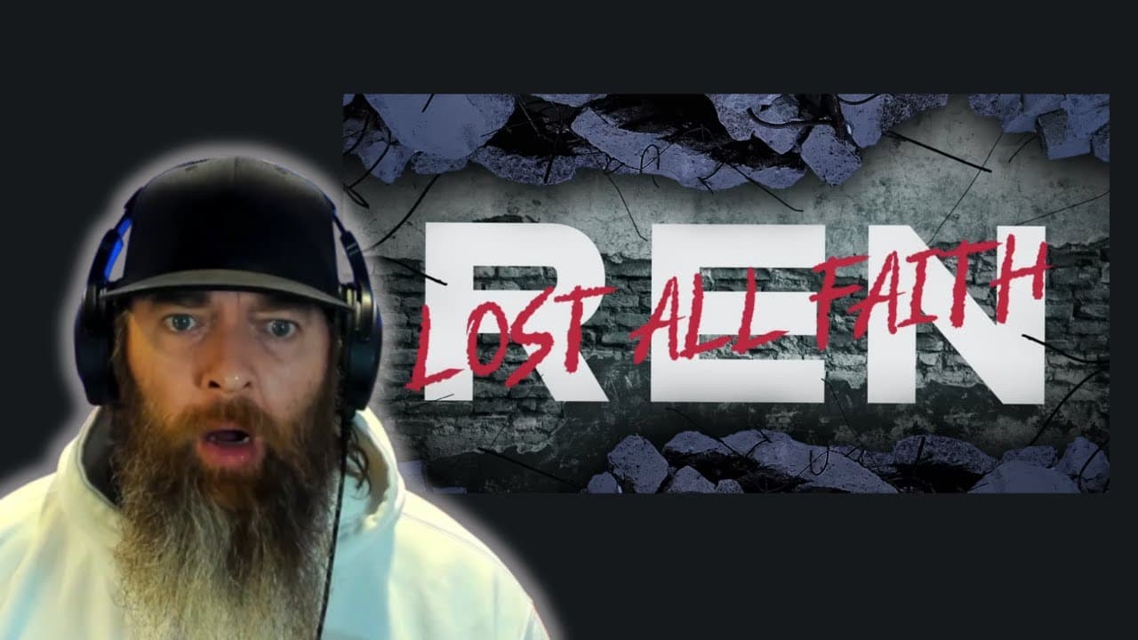 Ren - Lost All Faith (Official Lyric Video) MUSIC REACTION!