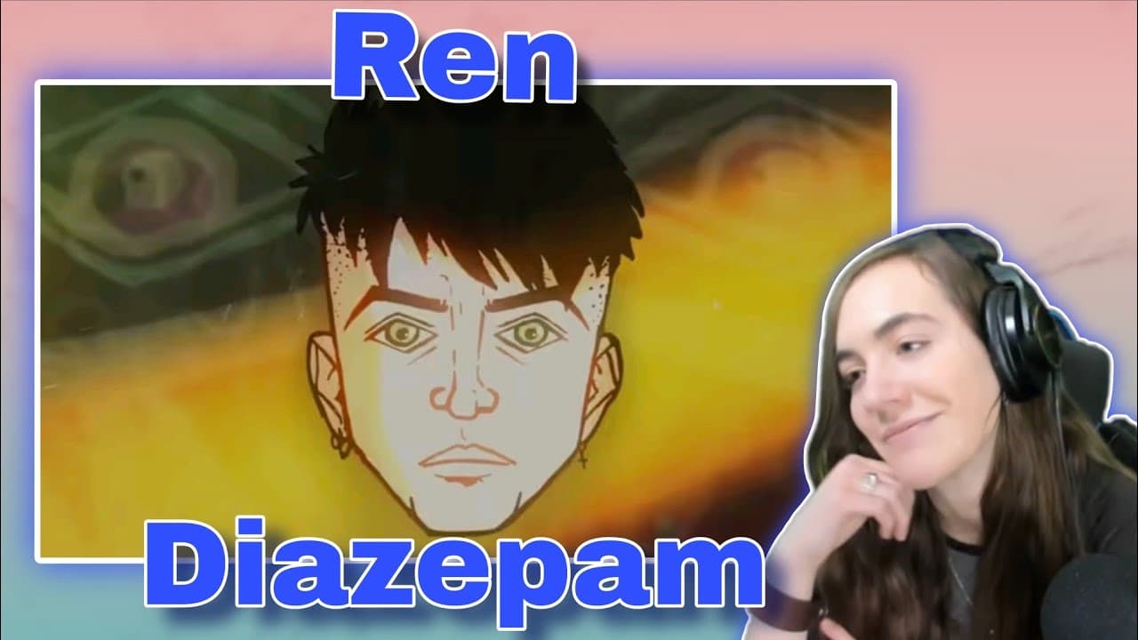 Ren Diazepam Official Visualizer | Teen GenZ Reacts!