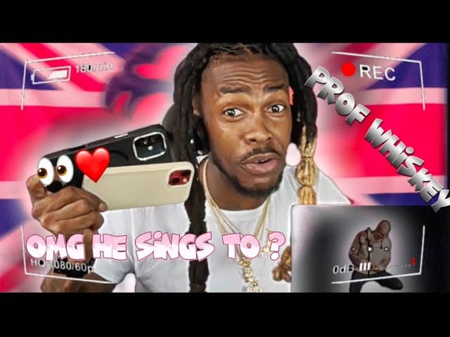 Prof whiskey, LIVE  reaction 🐦‍🔥🔥🔥DANG HE CAN SING