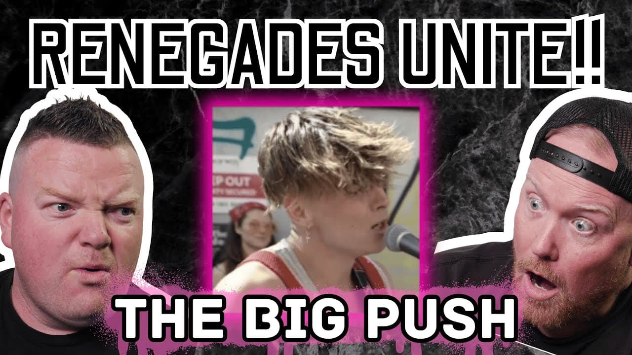 Musicians react to REN's band - The Big Push "I shot the Sheriff" mashup | First Reaction