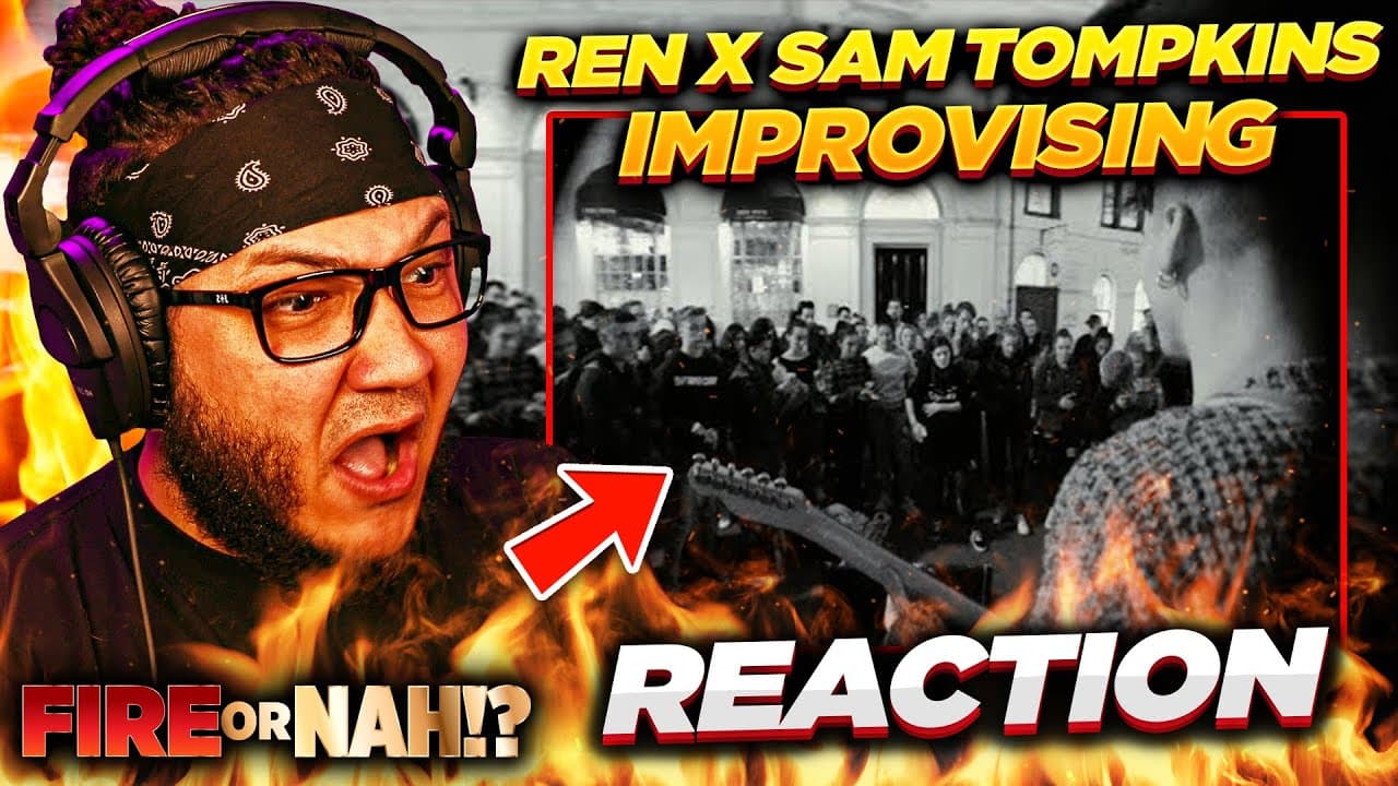 FIRE or NAH?! Ren & Sam Tompkins - Improvising around Stevie Wonder (REACTION) | iamsickflowz