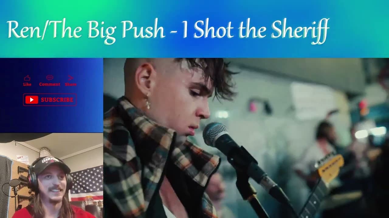 Ren - I Shot the Sheriff  -LIVE AND STILL PERFECT!!! (REACTION)