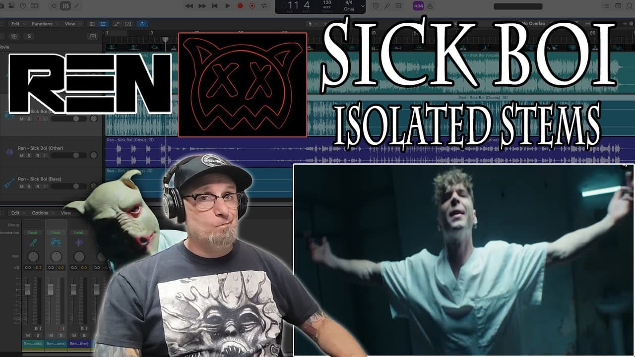 Ren Sick Boi ISOLATED STEMS | Former Roadie breaks apart and goes under the hood of his genius
