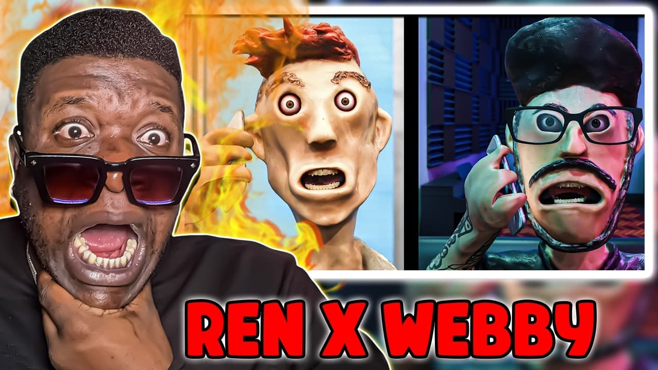 THEY'RE BOTH CRAZY!!! | Inpatient (Ren x Chris Webby) - Smoking Gun (REACTION)