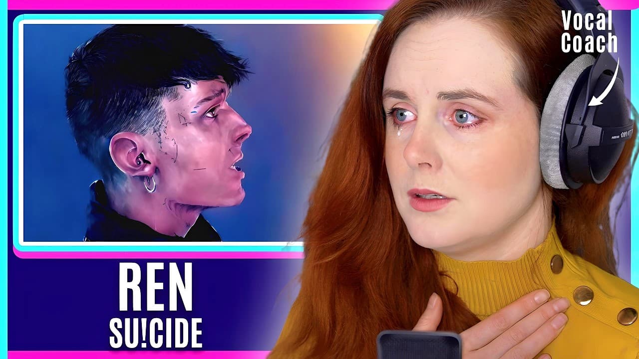 Did Ren Make The SADDEST Song Ever?! | Vocal Coach Analysis Ren - Su!cIde Reaction