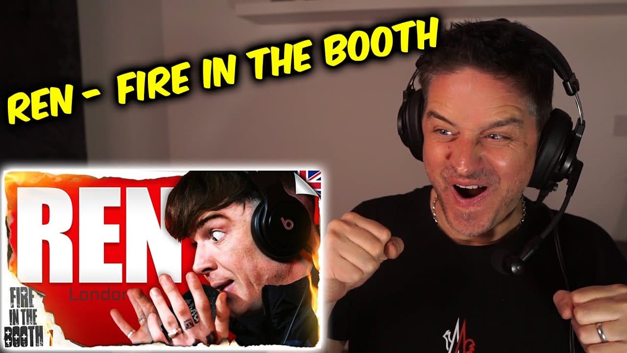 REN - Fire in the Booth (First Time Reaction)