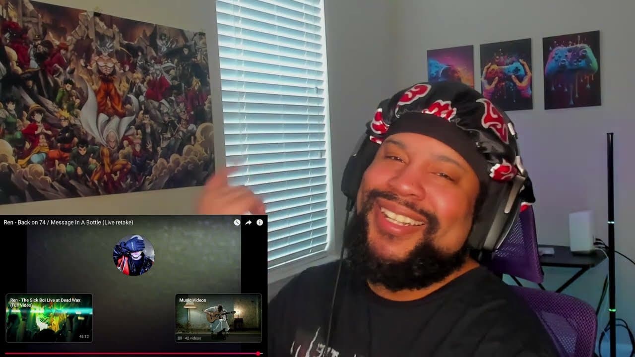 🔥 Ren - Back on 74 / Message in a Bottle | First Time Reaction! This Was ART 🔥
