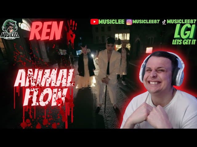 BLOODY HELL!!! REN ANIMAL FLOW REACTION #ren #animalflow #reaction