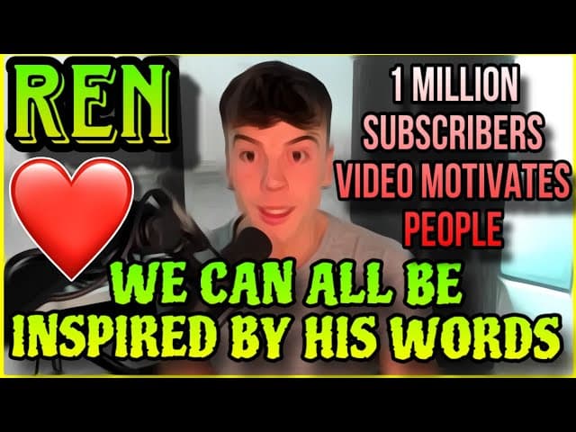 Ren One Million Subscriber Video Breakdown #ren #renmakesmusic #sickboi