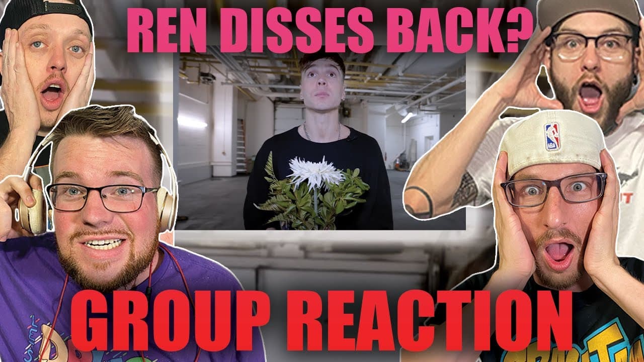 REN DISSES BACK? Blind Group Reaction To Dumb King Come (King Dotta Diss!)