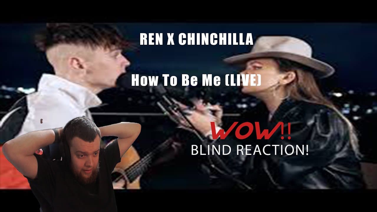 ANOTHER MASTERPIECE!│ Ren X Chinchilla - How To Be Me (live) │ Reaction!