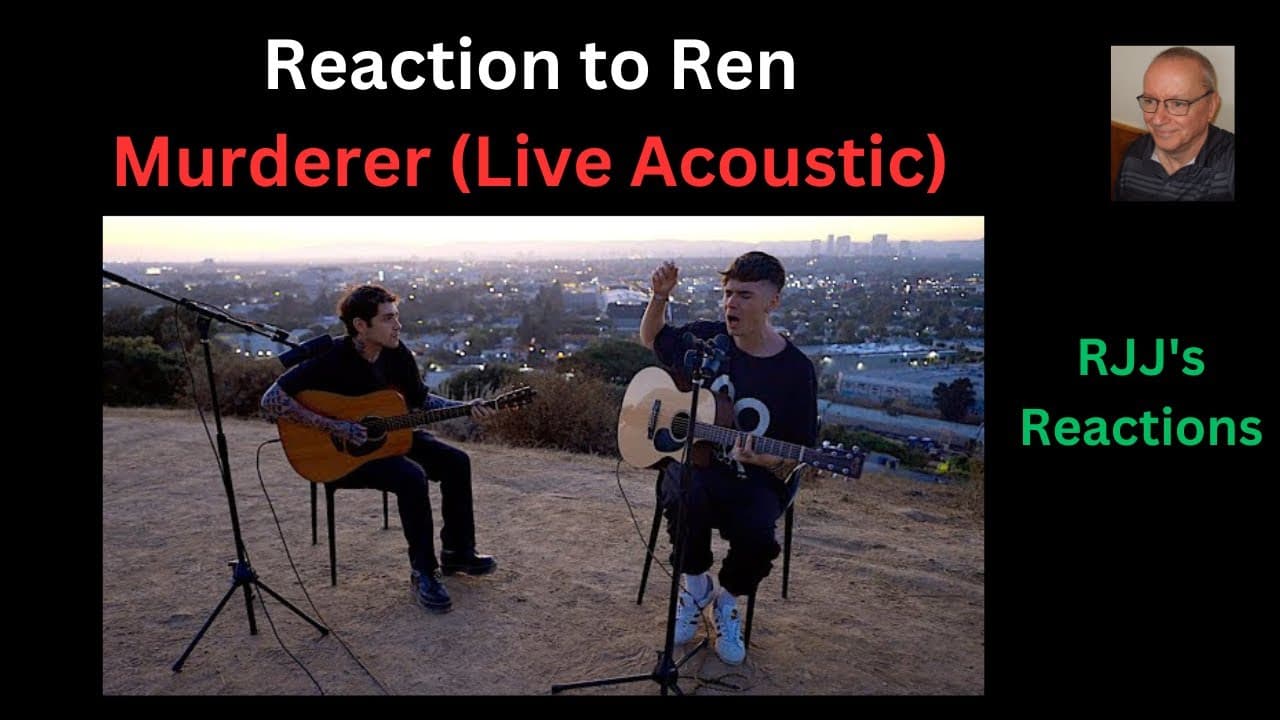Reaction to Ren - Murderer (Live Acoustic)