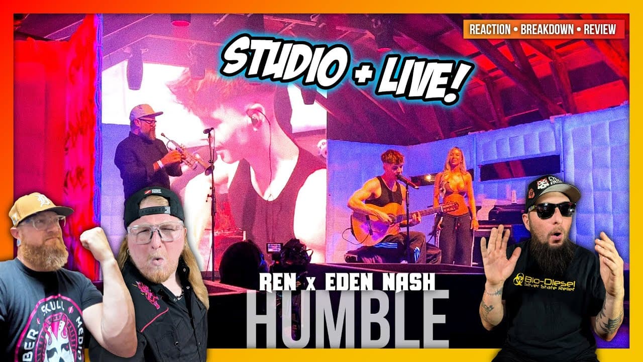 First Time Hearing Eden!!! Ren x Eden Nash “Humble” Studio + Live Reaction & Review