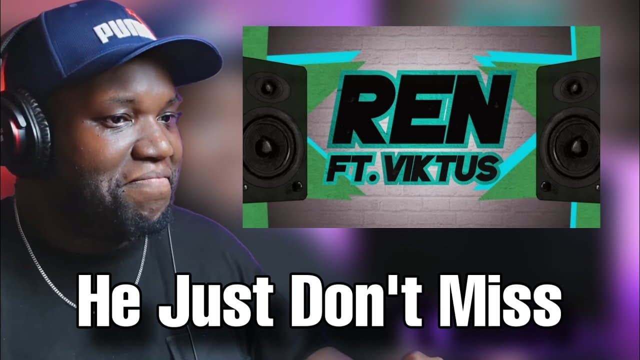 Ren - Down On The Beat (feat. Viktus) [Official Lyric Video] | reaction