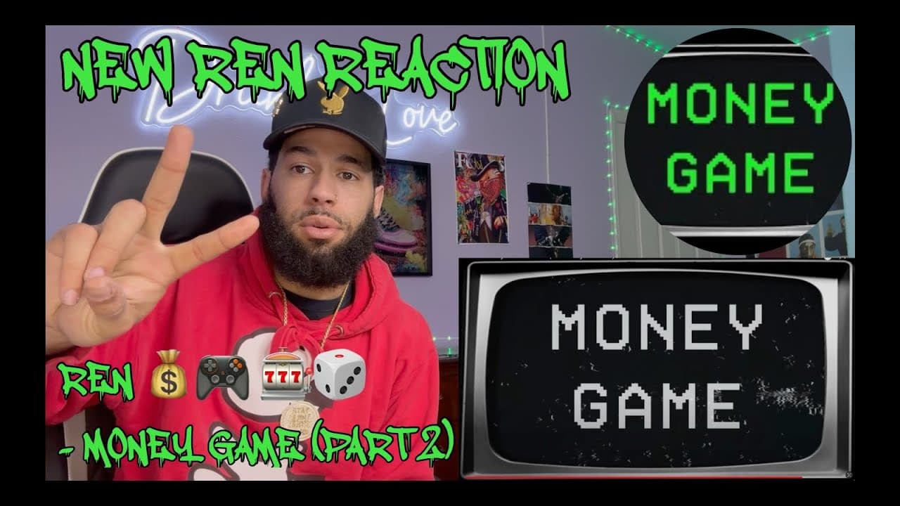 IT'S REAL LIFE MONOPOLY! |  Ren - Money Game Part 2 (Official Lyric Video) [VibeWitTyREACTION!!!]
