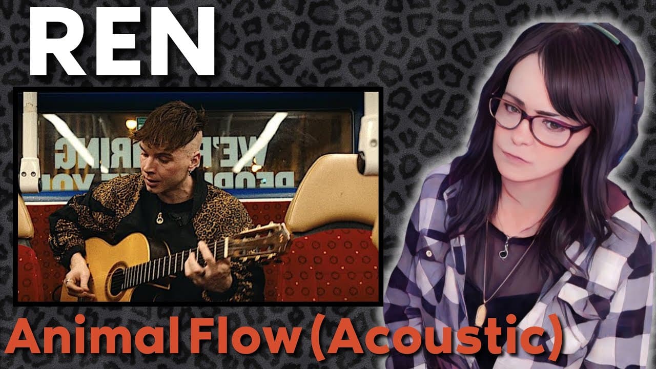 Ren - Animal Flow (Acoustic Version Live)  | REACTION | First Time Hearing