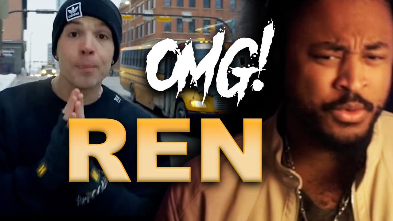 HE'S LEGIT!!! | REN - Halftime ( Nas Retake ) REACTION!!!!